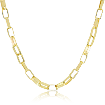 Corrente Cartier (8mm) Banhada a Ouro 18K