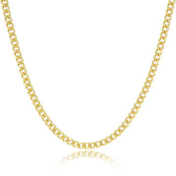 Corrente Grumet (6mm) Banhada a Ouro 18K