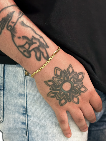 Pulseira Grumet (4mm) Banhado a Ouro 18K