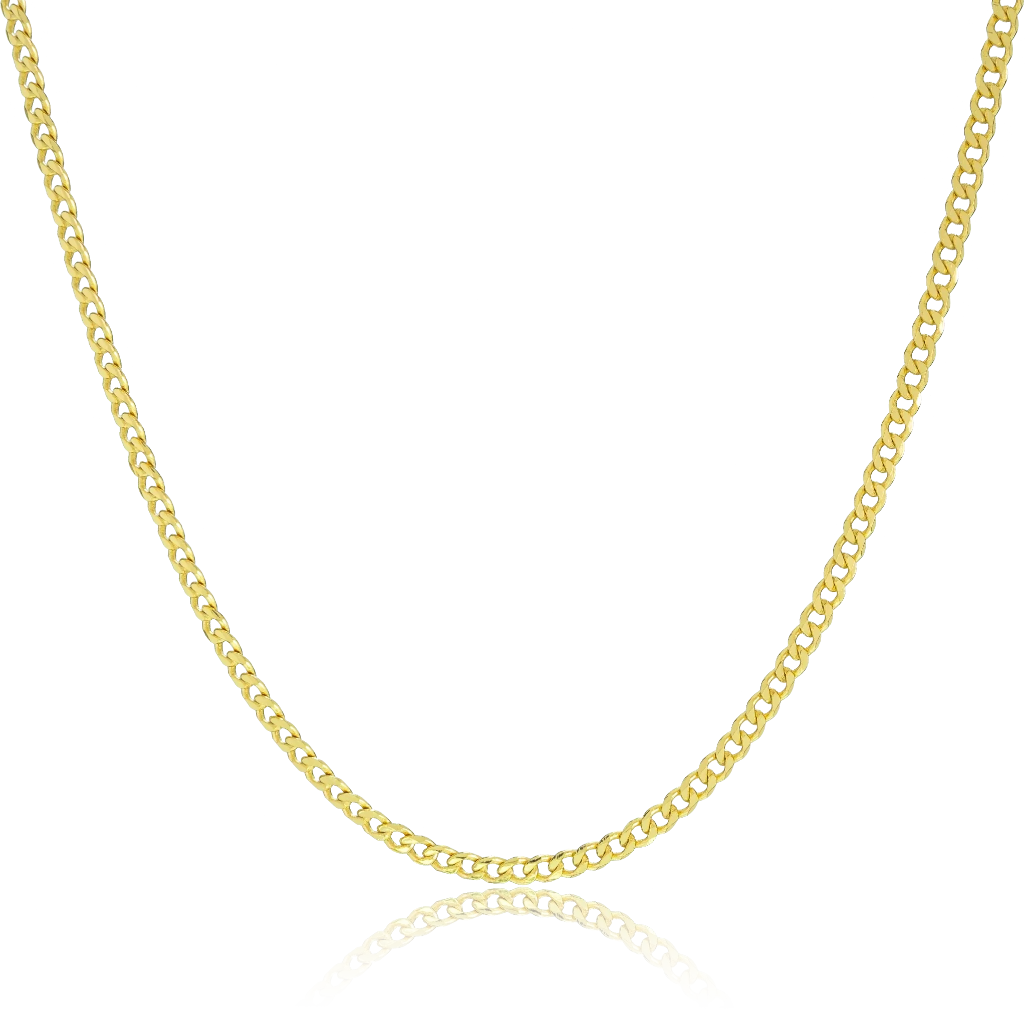 Corrente Grumet (4mm) Banhado a Ouro 18K