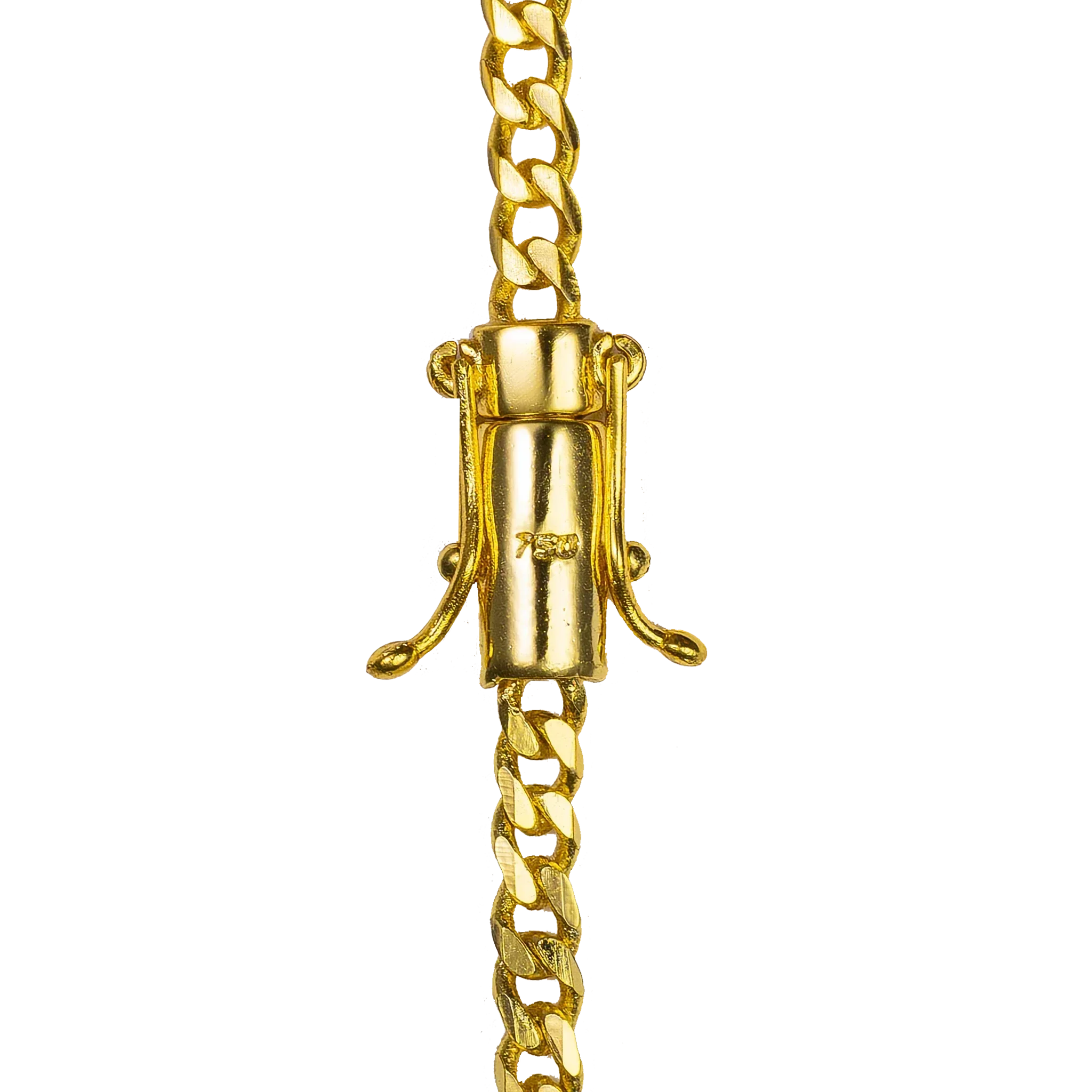 Corrente Grumet (4mm) Banhado a Ouro 18K