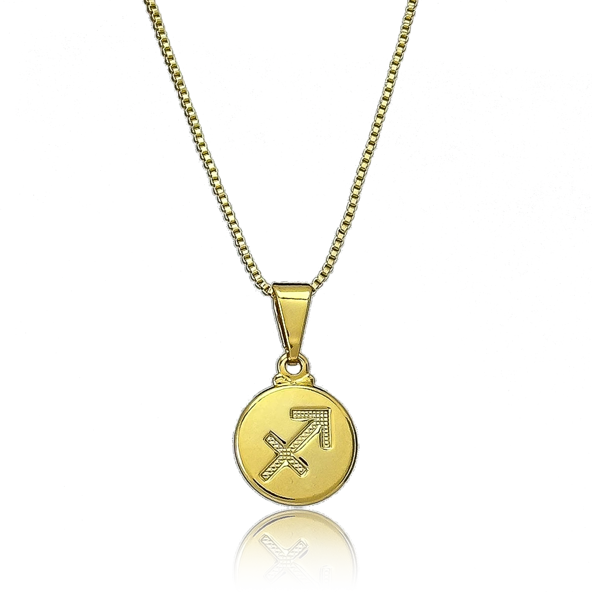 Colar Signo Banhado a Ouro 18K