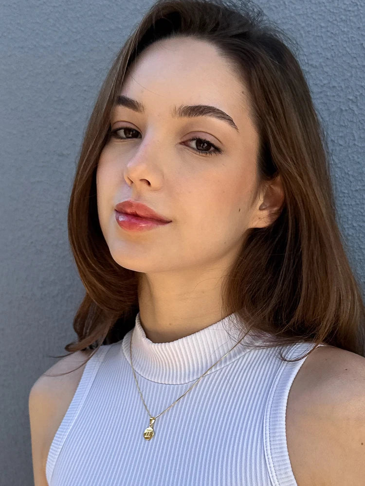 Colar Signo Banhado a Ouro 18K